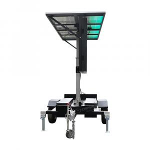 Chipshow C Tra VMS Solar Trailer With Lift Mast And Solar Array