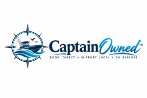 CaptainOwned logo – book direct with independent charter captains