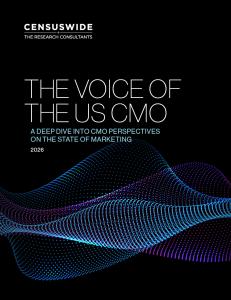 Voice of the US CMO report 2026 cover