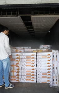 Ready to go Ladakh Apricots inside IceBattery Truck