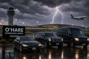 O'Hare airport inclement weather limos