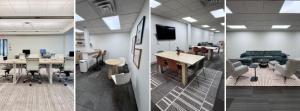 Preview of working spaces at The Village Desk in Novi, MI