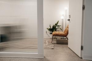 Comfortable counselling room at the Healing Spaces clinic in North Vancouver