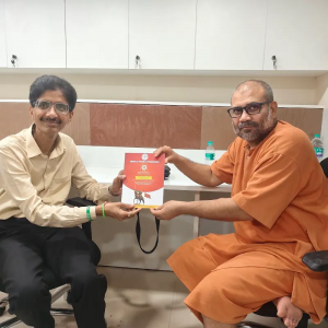 Technology for Nation Building and Rashtra Seva – Special Interaction with Pujya Swami Vigyananand Ji Maharaj