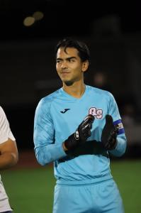 Giovanni Cruz in Queens College Kit