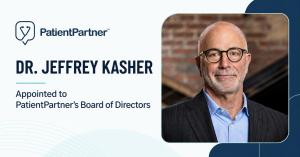 Dr. Jeffrey Kasher appointed to PatientPartner's Board of Directors