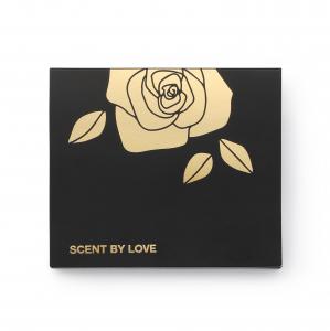 picture of scent by love papers black and gold envelope