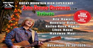 John Denver Christmas tribute concert bringing holiday music to four Hawaiian islands