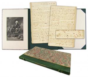 George Washington letter signed, dated May 22, 1779 from military headquarters at Middlebrook, New Jersey, written to Brigadier Gen. James Clinton. Estimate: $22,500-$35,000