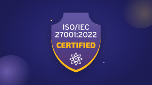 ISO 27001 certification badge
