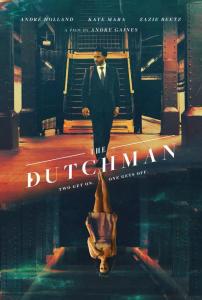 Poster for The Dutchman, a contemporary adaptation of Amiri Baraka's iconic play, presented at FIFDA Paris 2026.