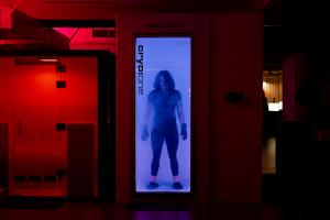 woman in CryoChamber