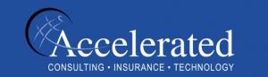 This is the logo for Accelerated.