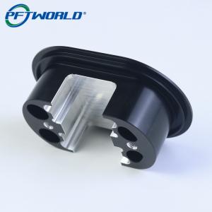 PFTWORLD Sandblasted Aluminum CNC Component Surface Texture