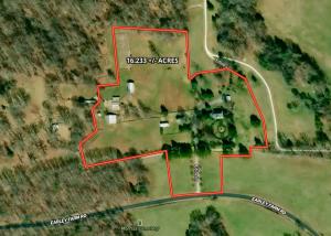 The property’s many highlights include a 5 BR/5.5 BA Federal Style home on 16.23± acres; guest cottage, barns, stable, grain bin and assorted outbuildings; the potential for a breathtaking primary residence, equine operation, bed & breakfast, weekend/company retreat