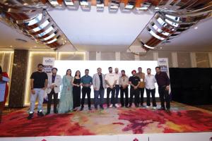 Group of industry speakers on stage at HSIM Digital Business Summit 2026 in Karnal