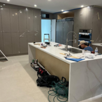 Kitchen remodeling in Aventura FL with modern cabinet upgrade and improved storage