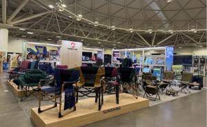 SUNSHINE Outdoor presented its portable seating portfolio at Booth 613 during Outdoor Retailer 2026 at the Minneapolis Convention Center.