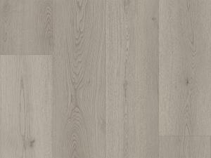 New Stone Rigid Core SPC Flooring Gray Woodgrain Plank Surface