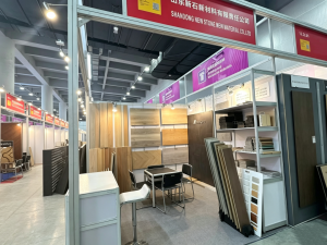 New Stone Canton Fair Flooring Exhibition Booth