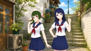 On the left is "Dango-chan," and on the right is "Tsukimi-chan."