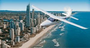 Next Gen FlyOnE Air Taxi over Gold Coast