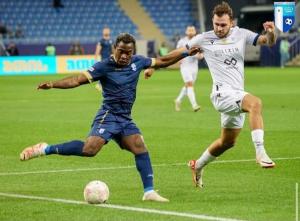 Jonel Desire with FC Telavi Kit in Georgia