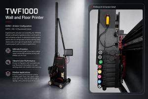 Tanyu Fluorescent TWF1000 Wall and Floor Printer