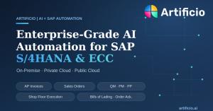 Automate SAP Master data and transaction data by AI