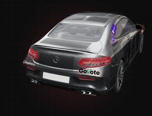 AdCar 3D viewer, rear panels
