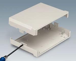 MOTEC enclosures feature a practical and tough snap-together assembly.