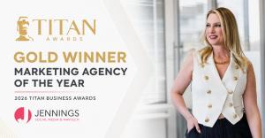 JSMM Gold Winner, 2026 TITAN Business Awards, Marketing Agency of the Year