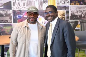 Devon Henry and Dr. Robert Scott