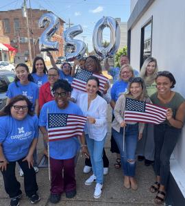 Cooperative's Team celebrates their 40th and USA's 250th