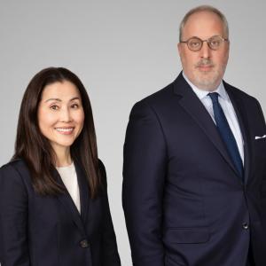Appellate Attorneys Grace E. Shin and Niles Illich