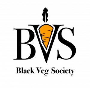 Image of BVS and carrot overlayed on the letter V