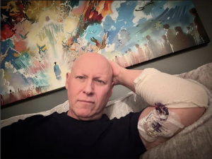 Chris Fleming after Chemo