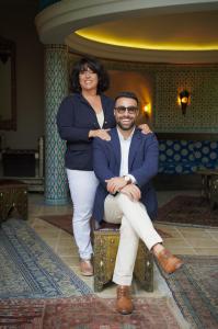 Liora Davidson and Amir Davidson of Davidson Real Estate, a family-led luxury real estate brokerage in Caesarea, Israel.