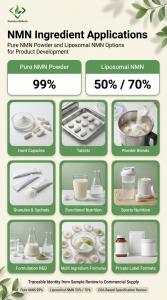 Demeterherb NMN Powder Applications For Nutritional Formulation