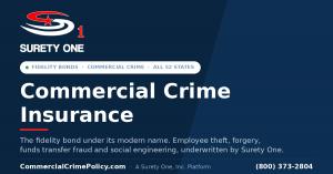 fidelity bond, commercial crime policy, sharon m. poindexter, c. constantin poindexter, surety one