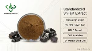 Demeterherb Standardized Shilajit Extract Fulvic Acid