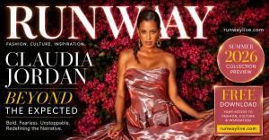 Claudia Jordan fronts RUNWAY Magazine Summer 2026, a free 166-page digital issue featuring Miami Swim Week 2026, fashion editorials, beauty, bridal, luxury shopping and exclusive interviews.