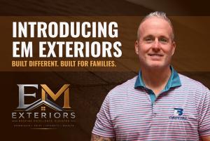A man announcing a new venture