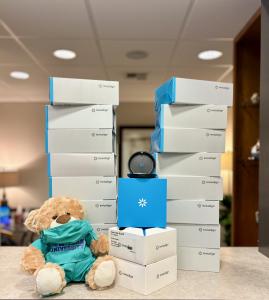 Invisalign display at Moritis Shin Dentistry of Seattle