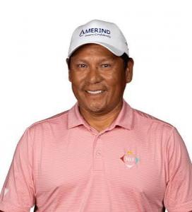 Professional headshot of Notah Begay III, four-time PGA TOUR winner and 2026 Payne Stewart Award recipient, who has joined Turtleback Mountain Golf & Resort as Founding Ambassador & Strategic Advisor.