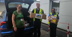 B&H Worldwide's Food Bank Donation Drive