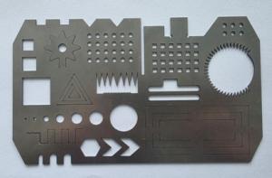 TOPTEK LASER High Precision Burr Free Carbon Steel Sample