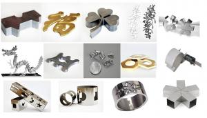 TOPTEK Laser Cut Metal Profile Samples