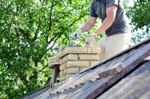 chimney brick repair in Stayton, OR