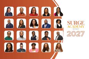 Image of Surge's Institue's 2027 Surge Academy Detroit Cohort Members